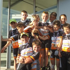 L’Ecole de Vélo de Creusot Cyclisme championne de Saône-et-Loire