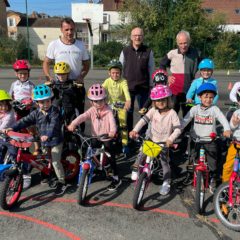 C’est bien parti pour les séances Baby Vélo