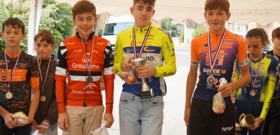 Cyclo Cross de Toulouse-le-Château « Jura » Hugo ANTUNES 3ème.