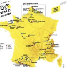 TOUR de FRANCE  Masculin et Féminin: Les parcours 2025