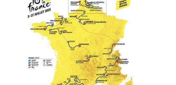 TOUR de FRANCE  Masculin et Féminin: Les parcours 2025