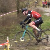 Mathieu PERROUX 8ème au championnat national  cyclo cross FSGT à Perreux.