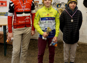 Cyclo-Cross de Desnes-Ruffey sur Seille « Jura »Hugo ANTUNES  2ème en U15