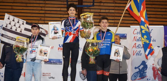 Championnat national FSGT en cyclo-cross: Hugo ANRUNE 3ème