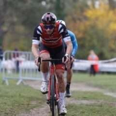 Pierre Fabien Dauvillaire 6 ème du Cyclo Cross du Lac de Gigny à Beaune (21)