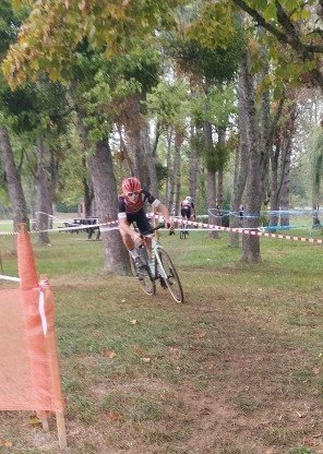 ANTUNES Hugo 2 ème au cyclo-cross de la CAV à Vaivre et Montoille